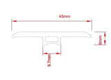 Vinyl Moldings - XL Ridge Collection - Plymouth in T-Molding