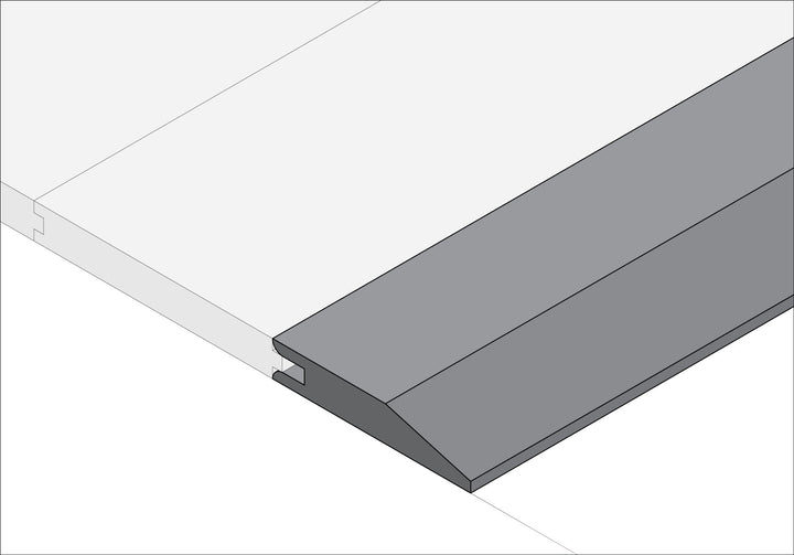 Engineered Hardwood Moldings - Eccentric Acacia - Handscraped Natural — Flush Reducer
