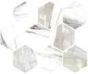 Classica Grigio 4" Hex Matte Porcelain Mosaic Tile 12x12 Sheet