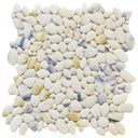 Blue Glass Pebble Mosaic Tile 12x12 Sheet
