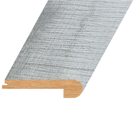 Laminate Moldings - Summa Collection - Intrepid Nickel in Flush Stair Nose