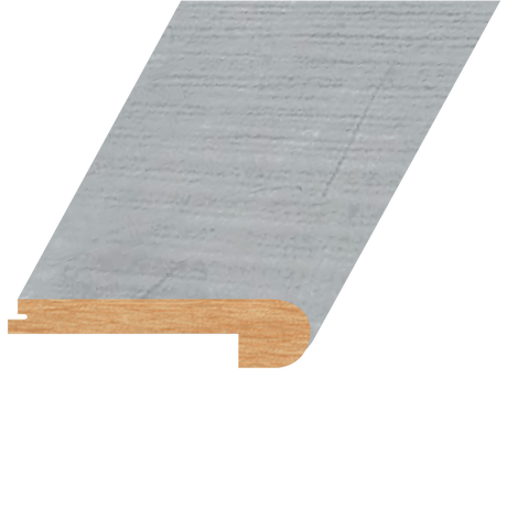 Laminate Moldings - Summa Collection - Pristine White in Flush Stair Nose