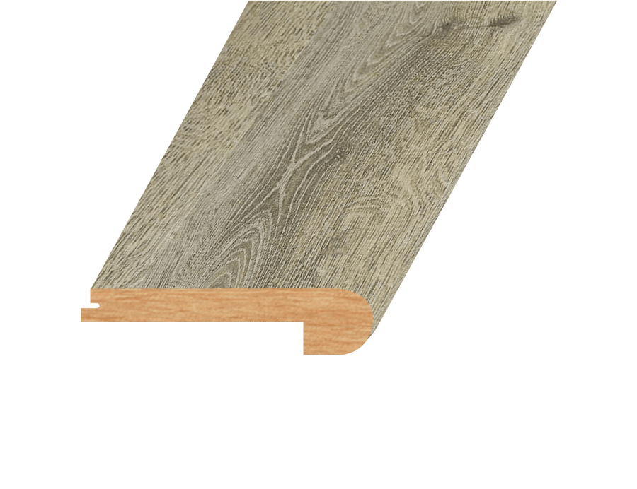 Vinyl Moldings - Romulus Collection - Akaroa Ash — Flush Stair Nose