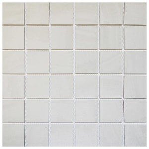 Atlas Warm Grey 2x2 Ceramic Mosaic Tile 13x13 Sheet