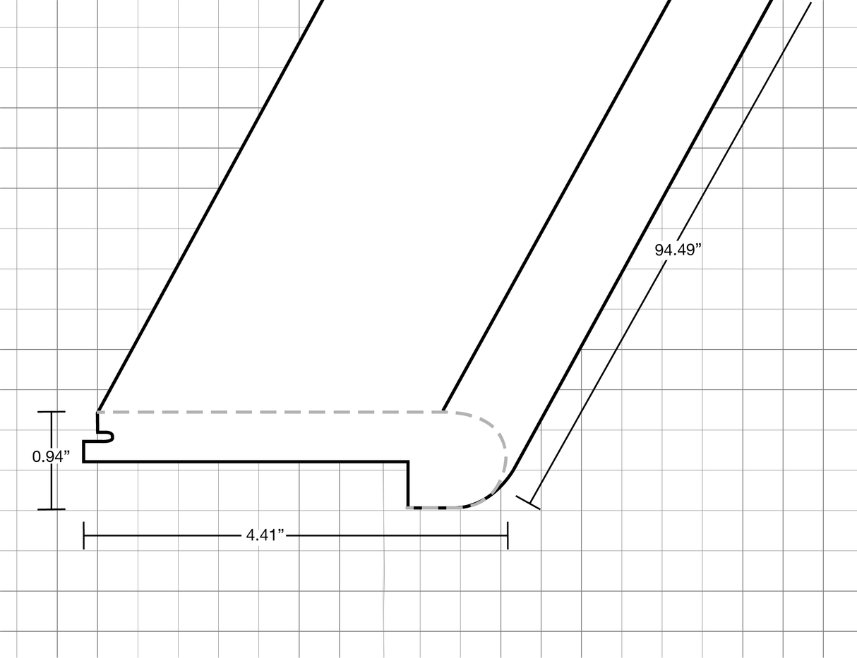 Vinyl Moldings - XL Opus Collection - Sourced Platinum