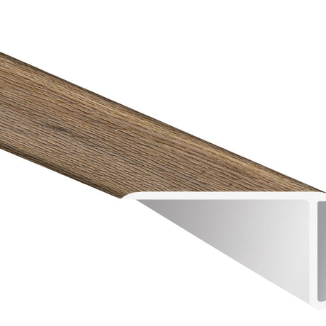 Vinyl Planks Moldings - Lowcountry - Outerbanks Grey in Stairnose (94"x 2-3/4"x 3/4")