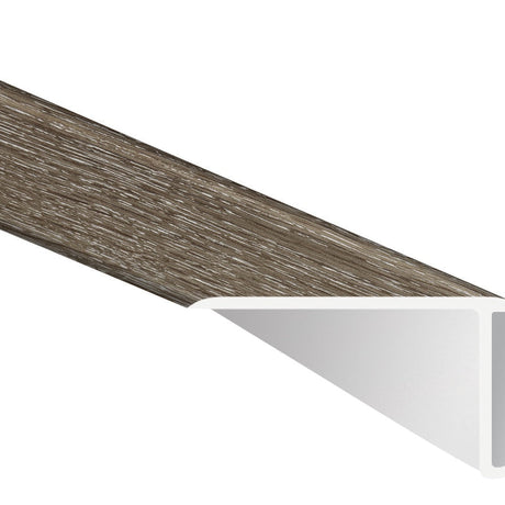 Vinyl Planks Moldings - Lowcountry - Smokey Maple in Stairnose (94"x 2-3/4"x 3/4")