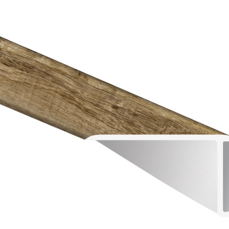 Vinyl Planks Moldings - Lowcountry - Century Oak in Stairnose (94"x 2-3/4"x 3/4")