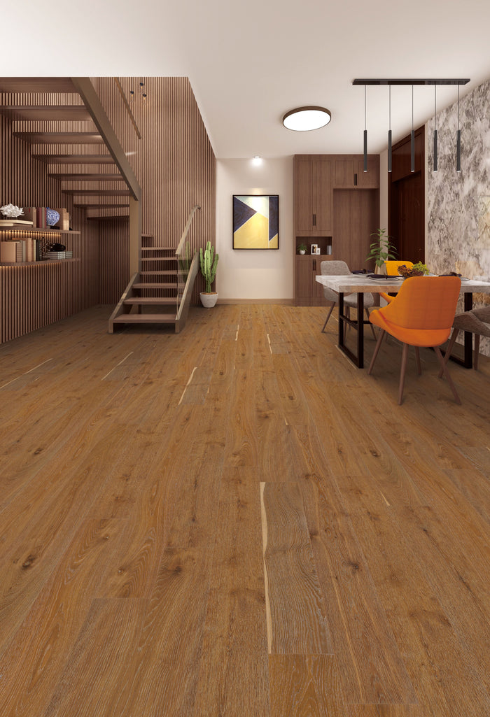 Celestial Waterproof Rigid Core Engineered Hardwood Flooring 2