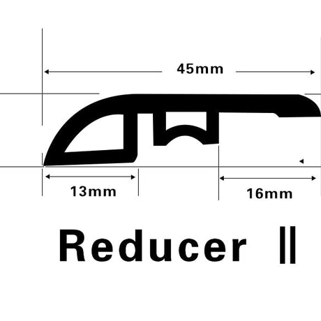 Vinyl Moldings - XL Broadview Collection - Belcarra in Reducer