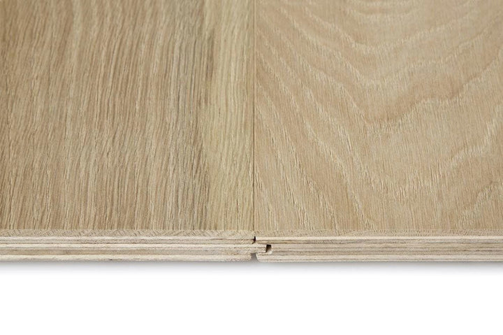 American Domestic 4mm Unfinished Engineered Hardwood Flooring — White Oak / Euro Character / 7" x 5/8"