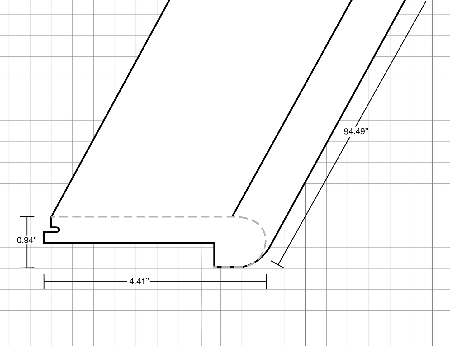Vinyl Moldings - XL Silva Collection - Ashen Bay