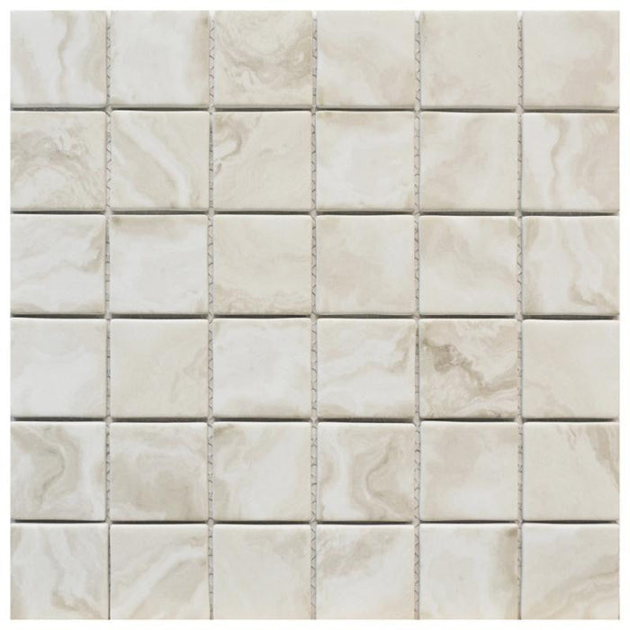 Regal Beige 2x2 Glass Mosaic 12x12 Sheet 1