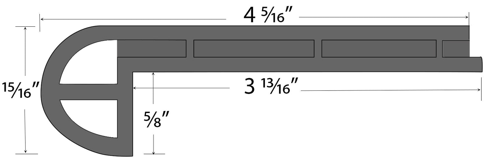 Vinyl Moldings - Contemporary Collection - Antique