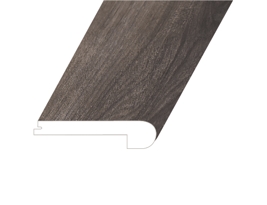 Vinyl Moldings - Invicta Collection - Raw Umber — Flush Stair Nose