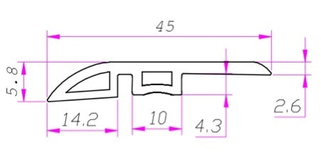 Vinyl Moldings - Legendary Collection - Scribe