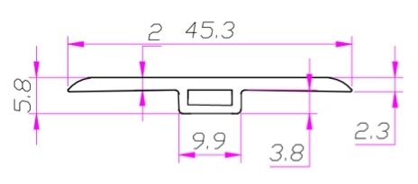 Vinyl Moldings - Legendary Collection - Scribe