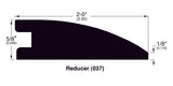 Bamboo Moldings - Bamboo - Vertical Carbonized in Flush Reducer