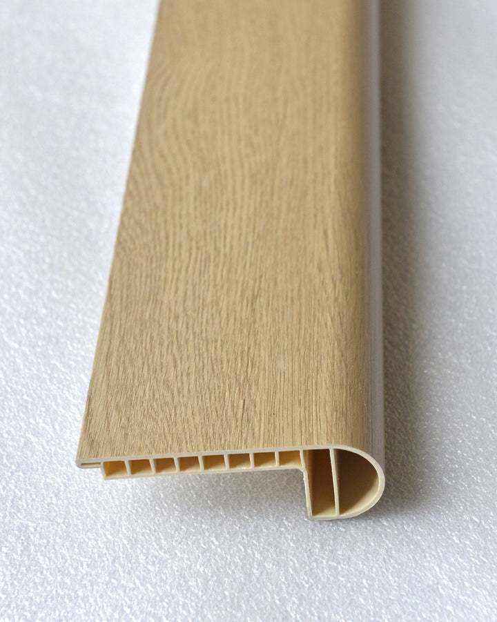 Vinyl Moldings - Ultimate Collection - Oak Natural — Flush Stair Nose