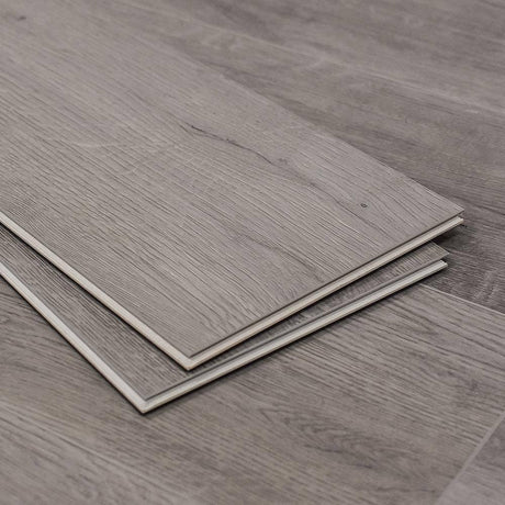 Meraki 7mm Rigid Core Click Lock Luxury Vinyl Flooring in Tranquil Grey
