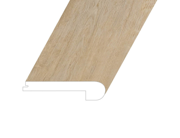 Vinyl Moldings - Meraki Collection - Opulent Beige — Flush Stair Nose