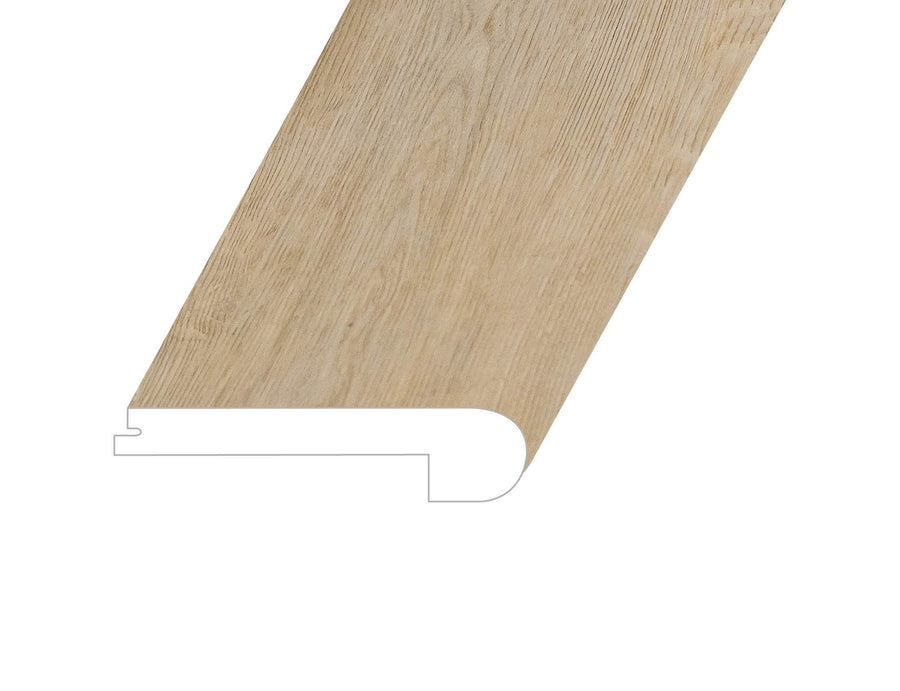 Vinyl Moldings - Meraki Collection - Opulent Beige — Flush Stair Nose