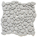 Cement Pebble 12x12 Glass Mosaic Tile Sheet