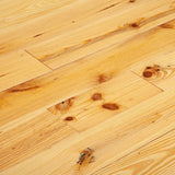 American Pine Wirebrushed Solid Hardwood Flooring in Natural