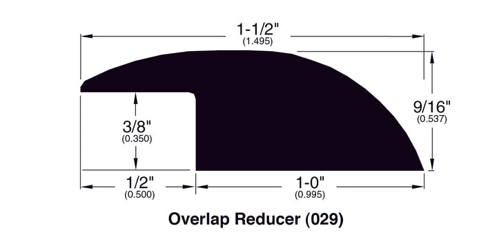 Bamboo Moldings - Varuna Engineered Bamboo - Cannes — Overlap Reducer