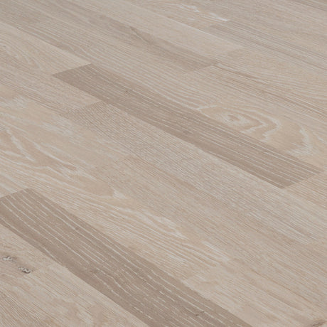 Coastal Square-Edge Engineered Hardwood Flooring in Ivory