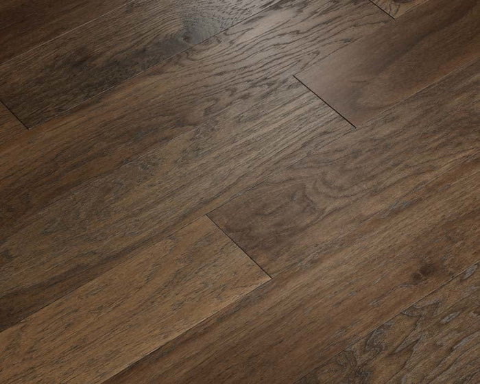 Bountiful 6.5in Wirebrushed Hickory Engineered Hardwood Flooring 1