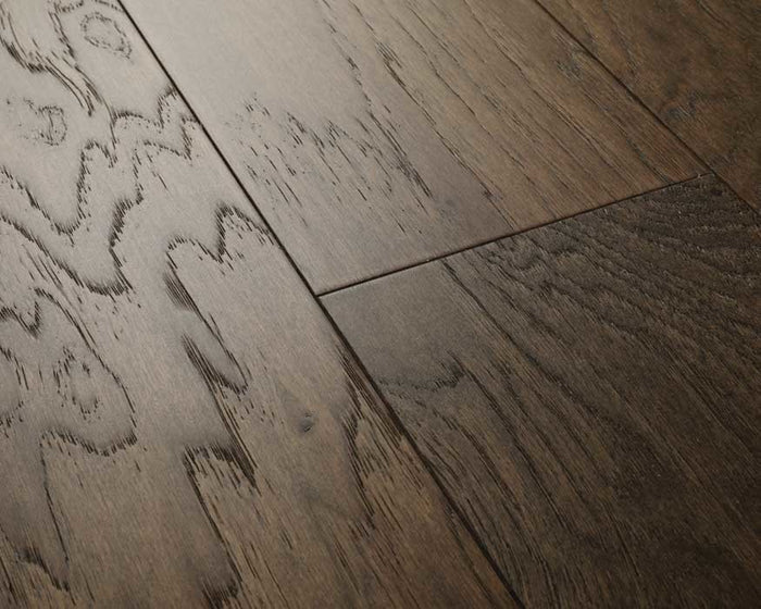 Bountiful 6.5in Wirebrushed Hickory Engineered Hardwood Flooring 5