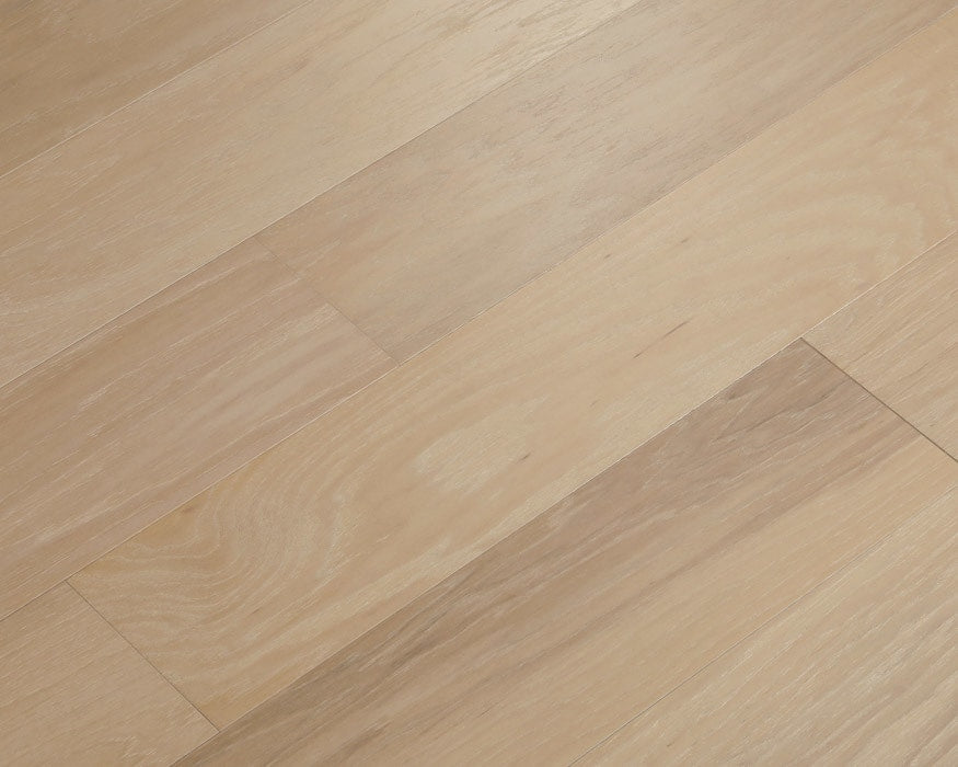 Luminous  6.5in Wirebrushed Hickory Engineered Hardwood Flooring