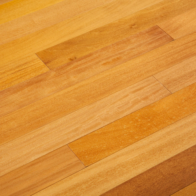 Andes Brazilian Solid Hardwood Flooring in Natural Golden Teak 3 1/4"