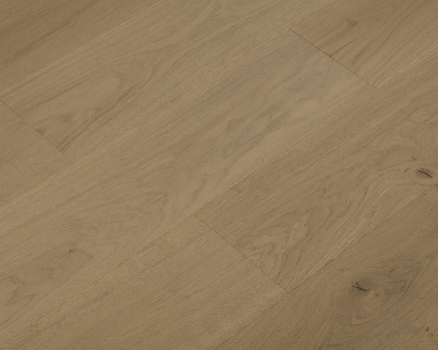 Close view of Grand Width Sterling European oak flooring
