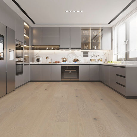 Westport White Oak Engineered Hardwood Flooring in Mohave