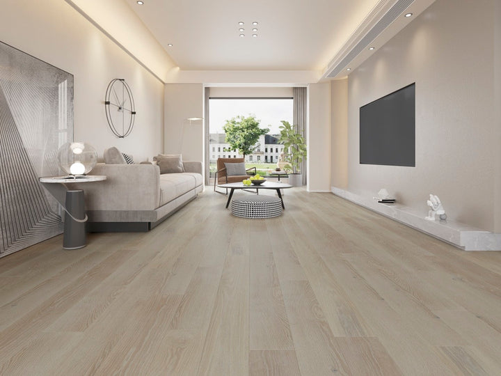 Westport White Oak Engineered Hardwood Flooring — Snow Cloud