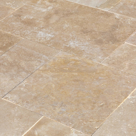 Antique Pattern Travertine Flooring Tiles