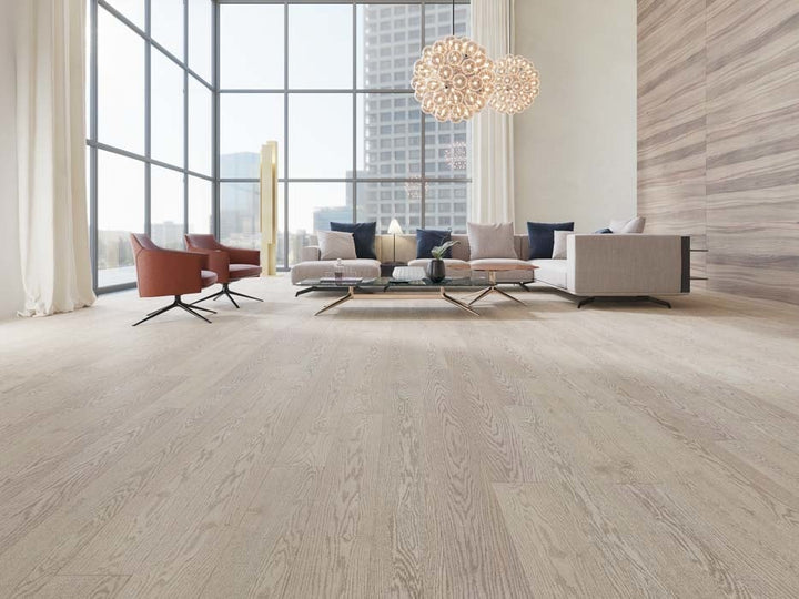 Foundation Wide Plank Engineered Hardwood Flooring — Rupert Oak Compressed Length