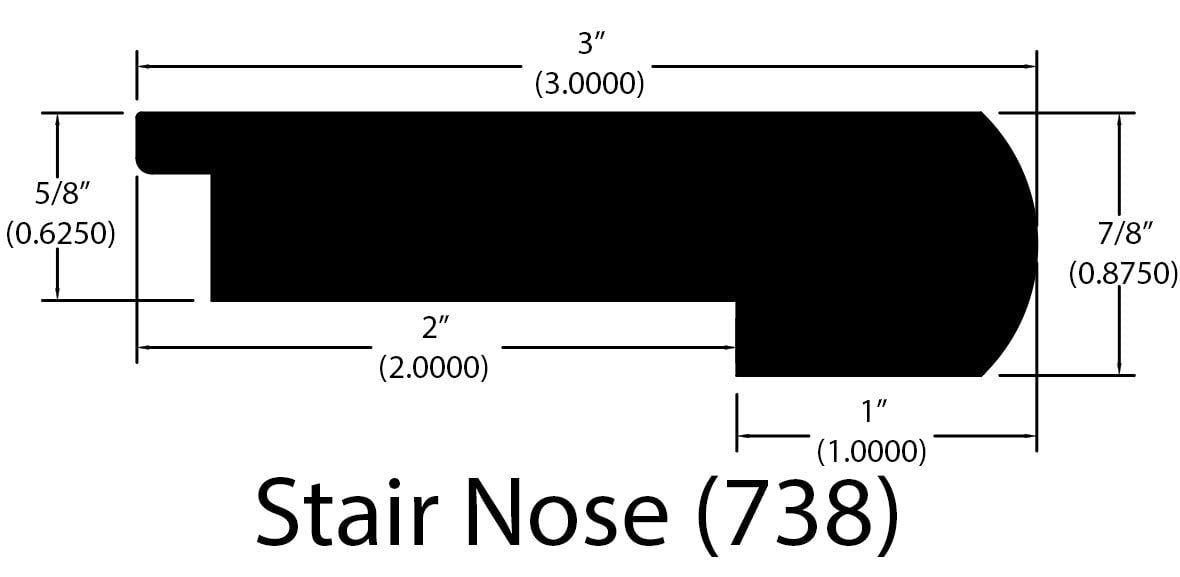 Engineered Hardwood Moldings - American Walnut - Antique