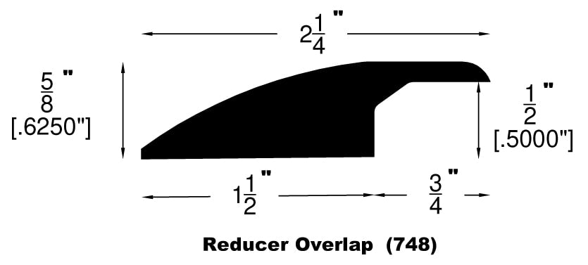 Engineered Hardwood Moldings - Maverick - Surf