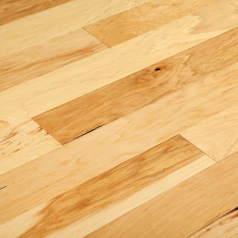 Combination Wirebrushed Hickory Engineered Hardwood Flooring