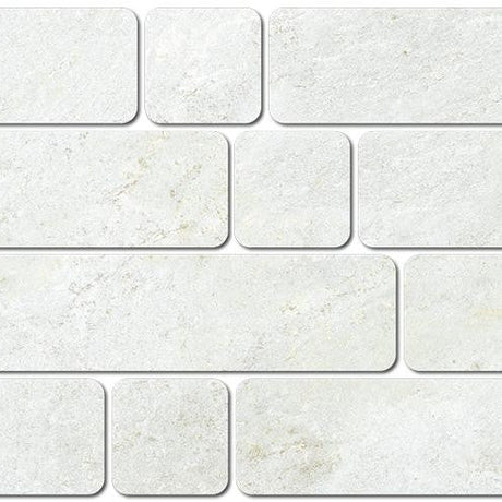 Slate Bianco Muretto 12x24 Matte Porcelain Mosaic Tile
