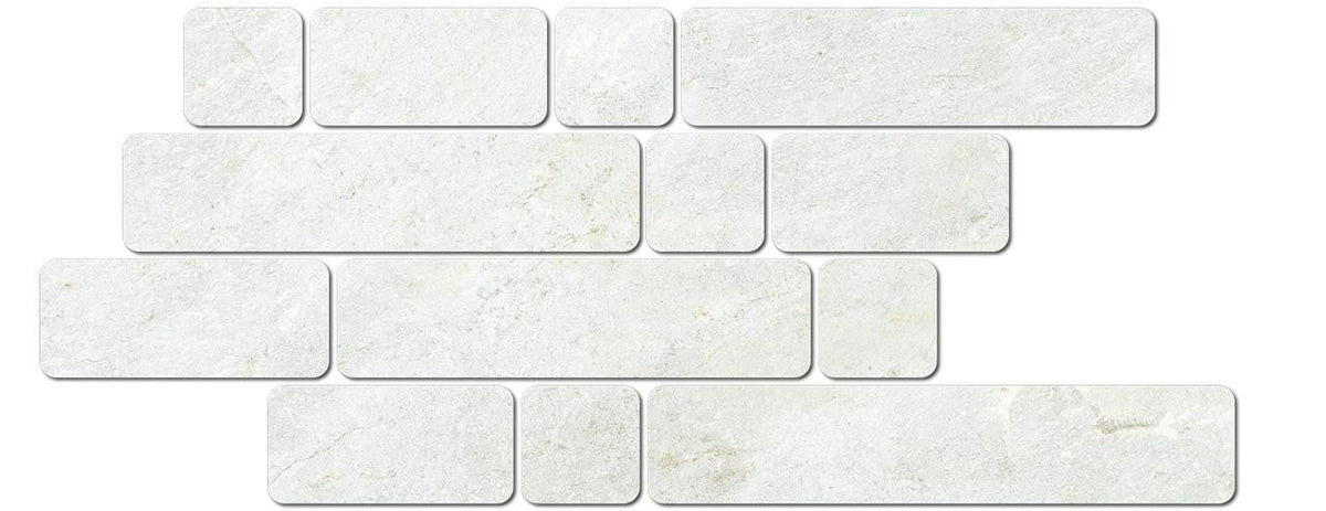 Slate Bianco Muretto 12x24 Matte Porcelain Mosaic Tile