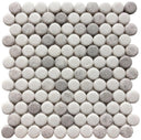 Liquid Drops Freshwater Glass Mosaic Tile 12x12 Sheet