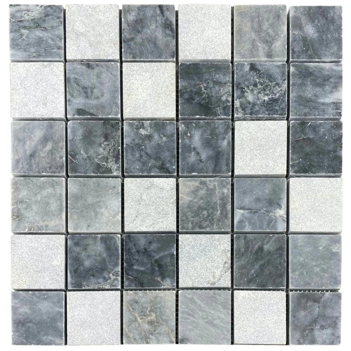 Luna Sky Marble - Mesh Mosaic Tile Collection 1