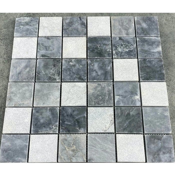Luna Sky Marble - Mesh Mosaic Tile Collection 4