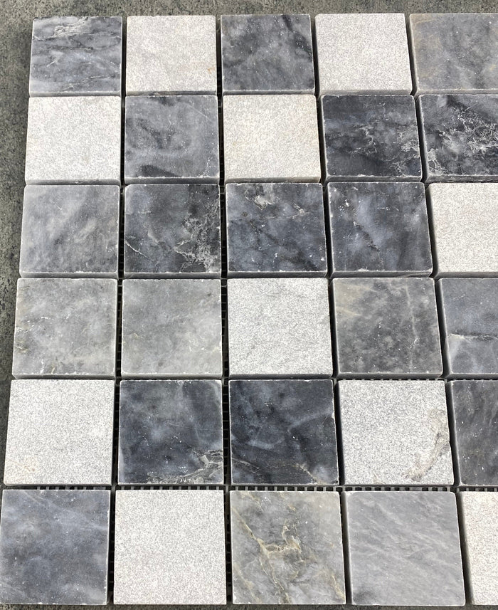 Luna Sky Marble - Mesh Mosaic Tile Collection 5