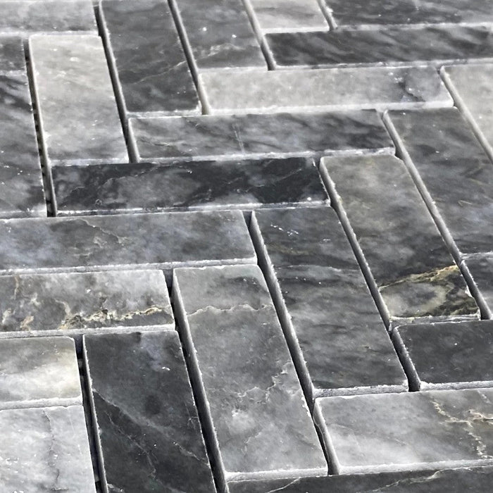 Luna Sky Marble - Mesh Mosaic Tile Collection 3