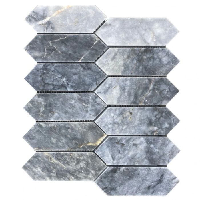 Luna Sky Marble - Mesh Mosaic Tile Collection 1